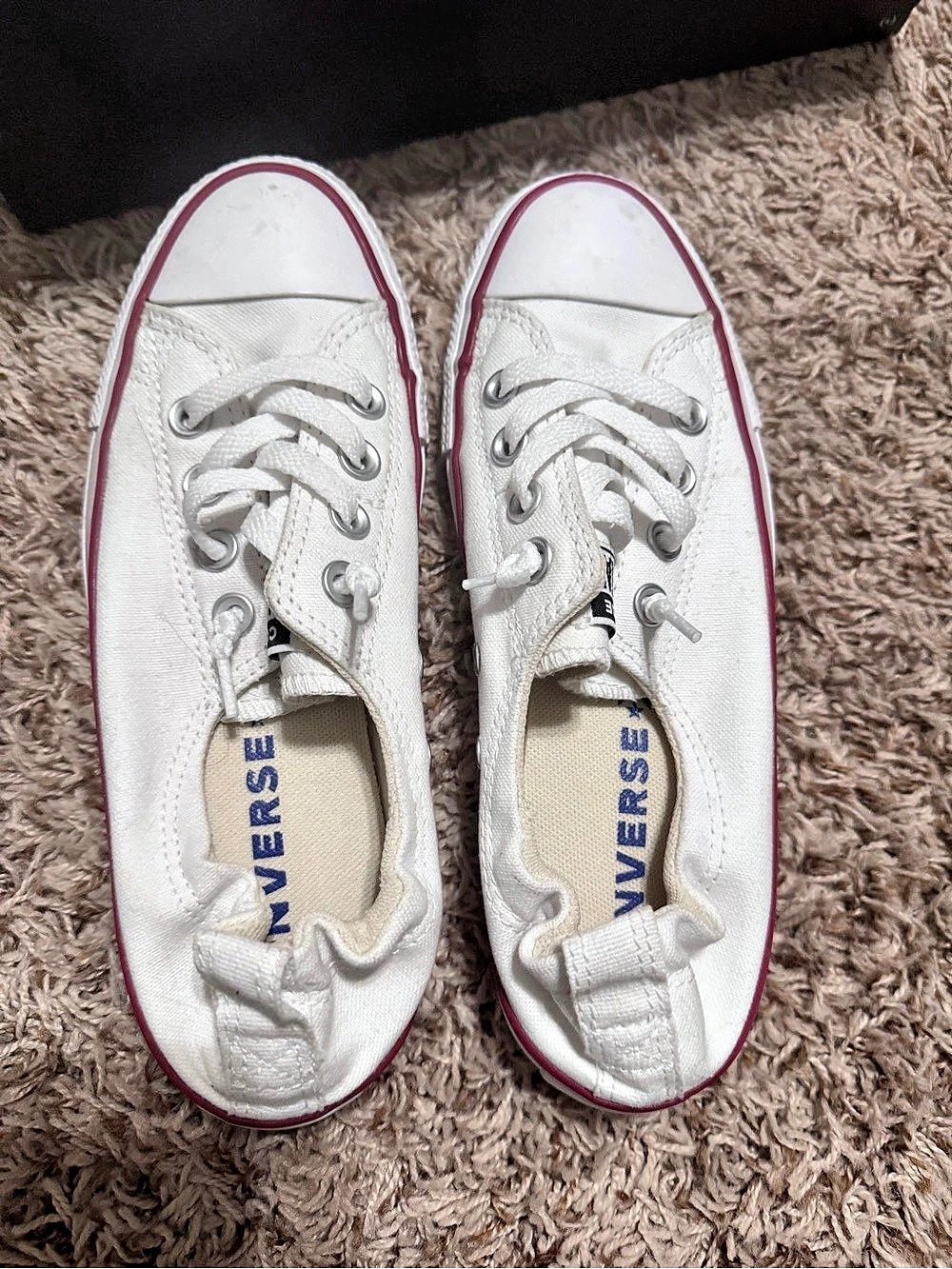 Converse Chuck Taylor All Star Madison Slip White Sneakers US 6.5